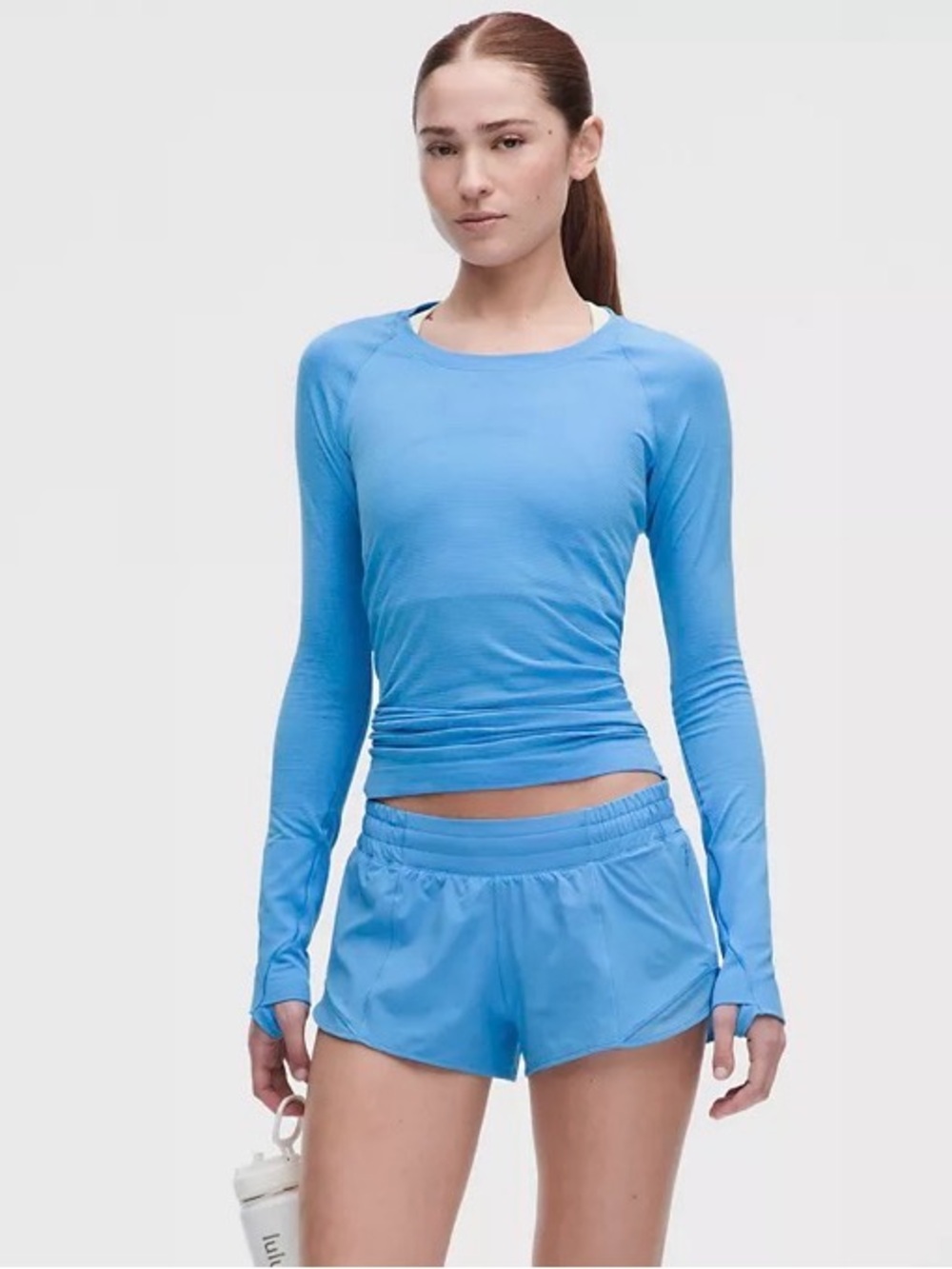 Lululemon Ocean Blue Athletic Shorts - Women
